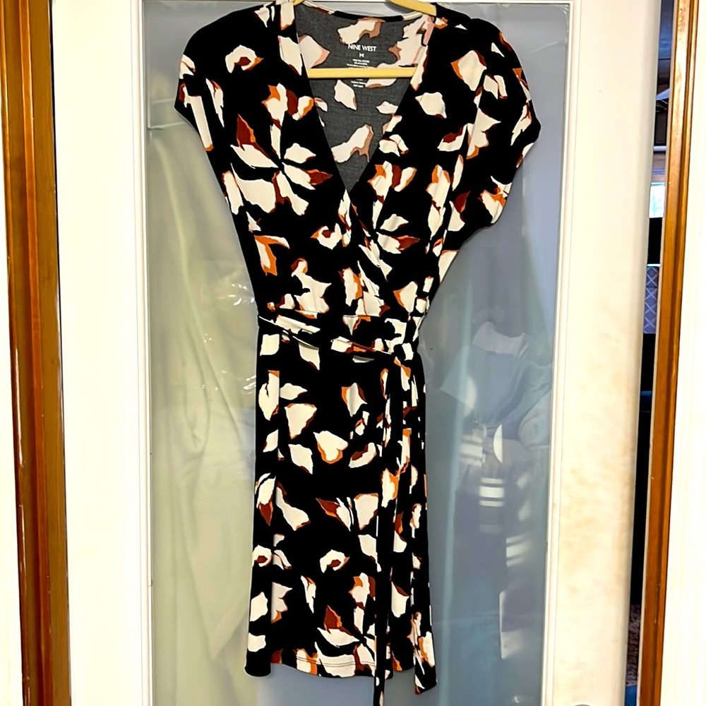 Nine West faux wrap dress